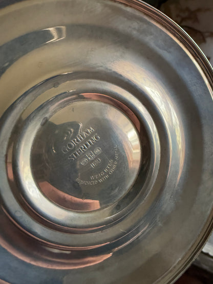 Gorham Weighted Silver Hurricane Candle Holder