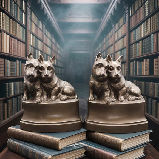 1930's Scottie Dog Nuart Bookends