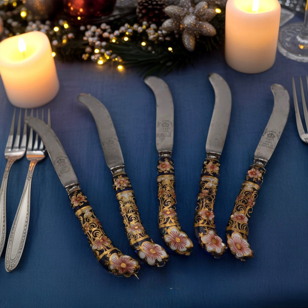 Royal Crown Derby Traditional Imari Butter Knife