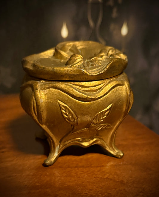 Antique Art Nouveau Rogers Jewelry Casket c.1905