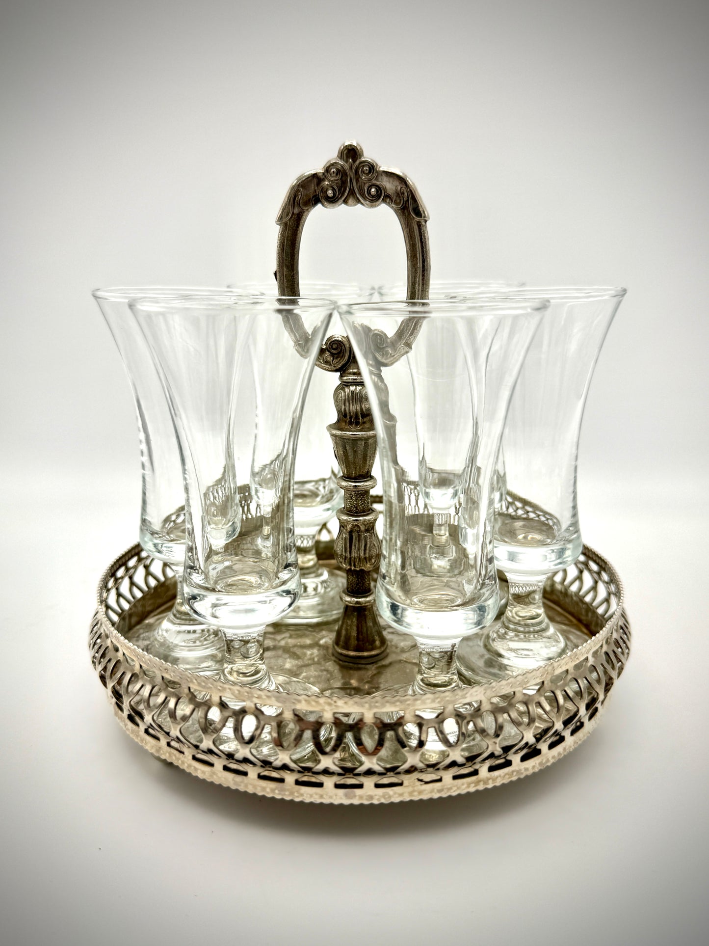 Leonard Silver-Plated Cordial Set