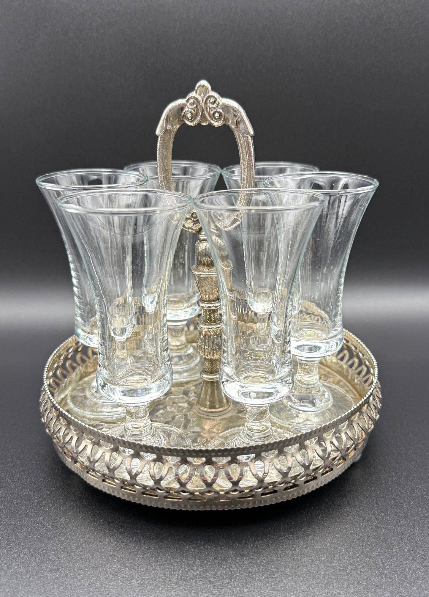 Leonard Silver-Plated Cordial Set