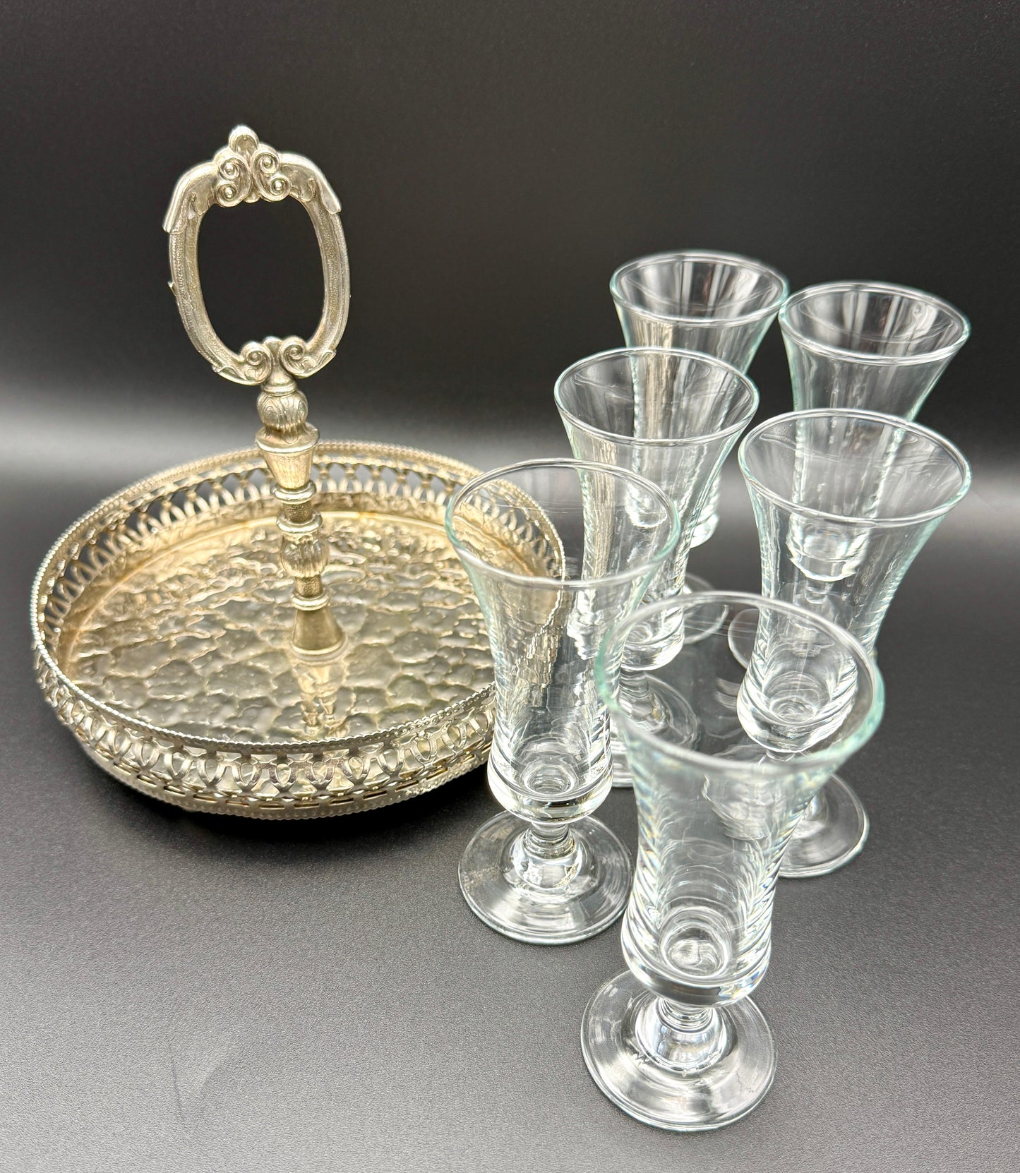 Leonard Silver-Plated Cordial Set