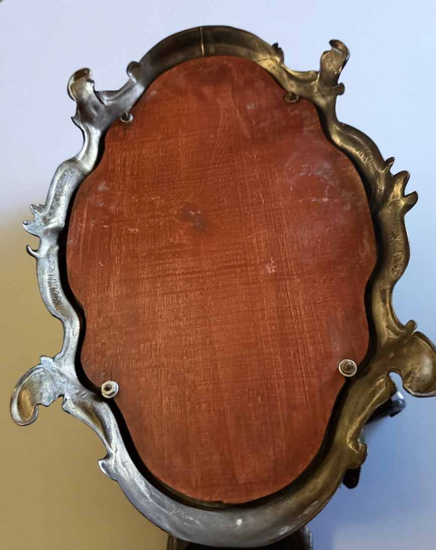 French Louis XV Rococo Revival Mirrored Tray