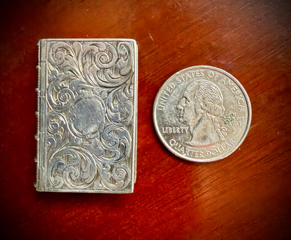 Victorian Sterling Silver Book-Form Vinaigrette