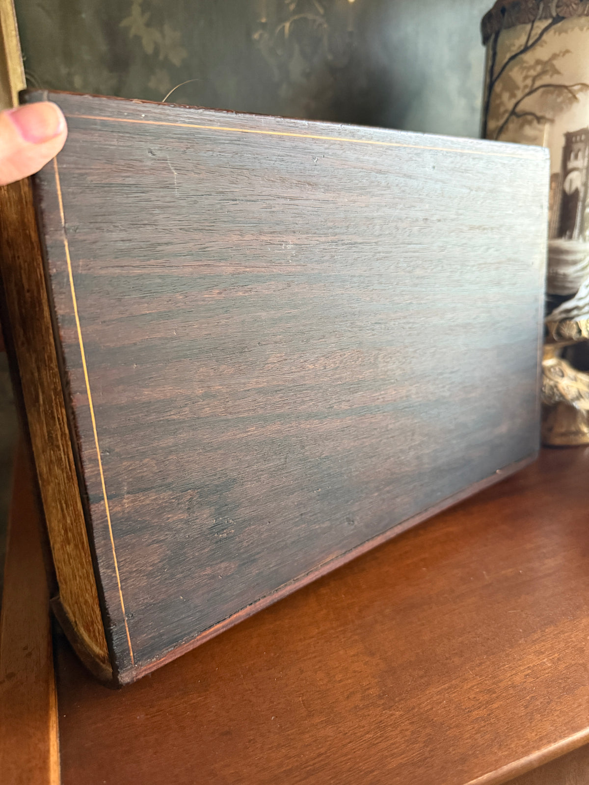Rare Mid-19th Century Book Form Locking Box