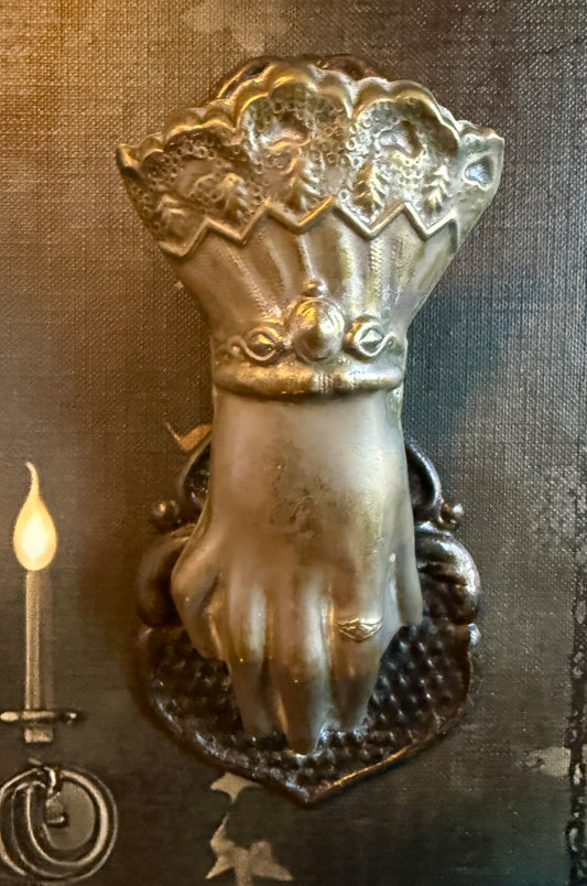 Victorian Figural Hand Letter Clip c. 1870–1880