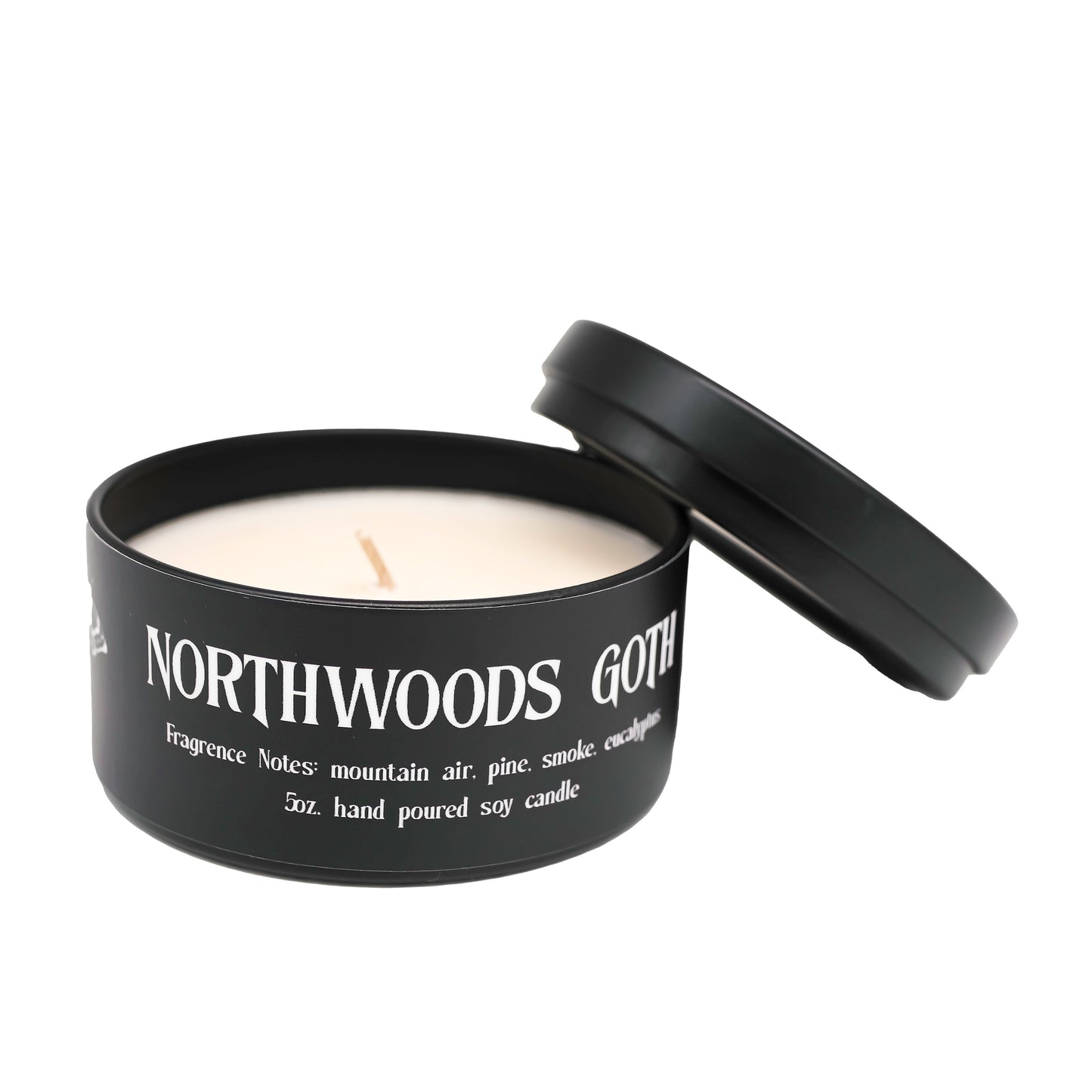 Northwoods Goth Candle