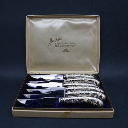 Judson Sheffield Stainless Steak Knives