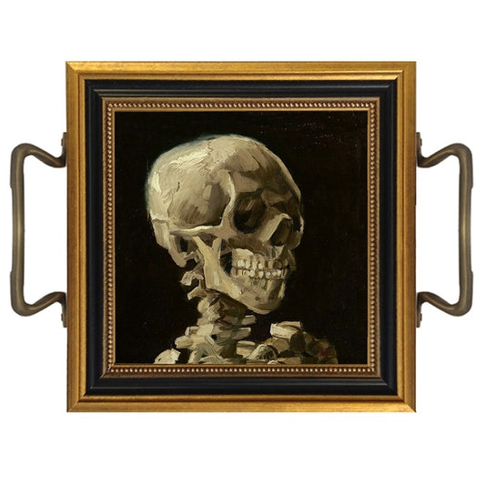 Small Skull Tray with Handles