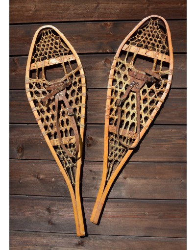 Vintage Wooden Snowshoes