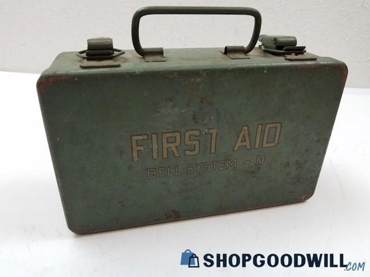 Vintage Bell System First Aid Box