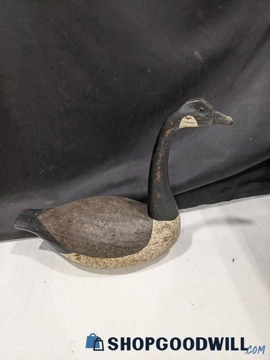 Wood Goose Figurine