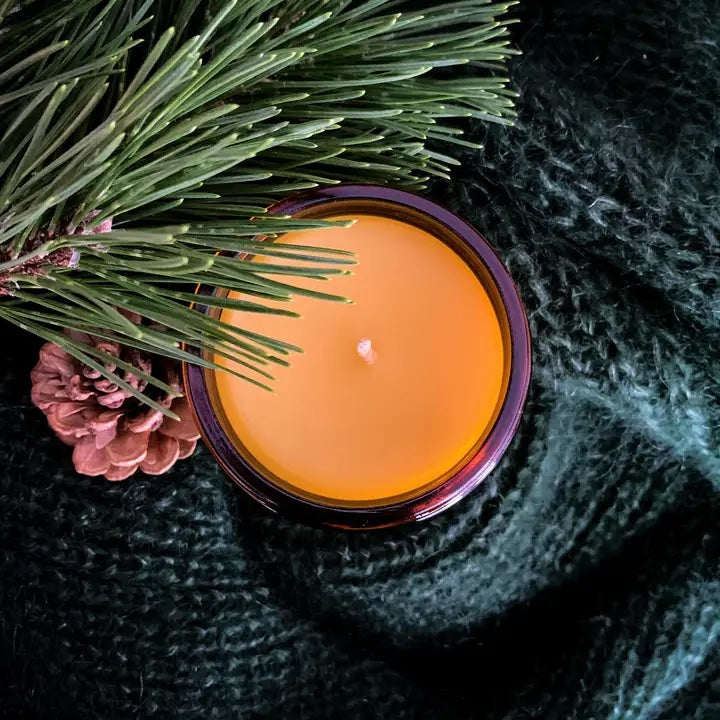 Lilit Botanicals, Yule Beeswax Jar Candle